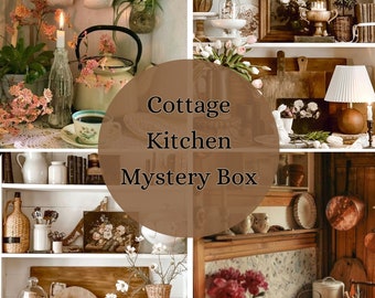 Cottagecore Kitchen • Mystery Box • Tea set  • Vintage finds • Gifts for her • Hygge