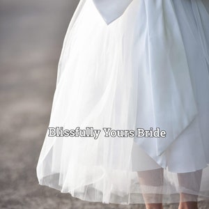 Ivory Satin Flower Girl Dress Bridesmaid Dress Wedding Variety of colours image 2