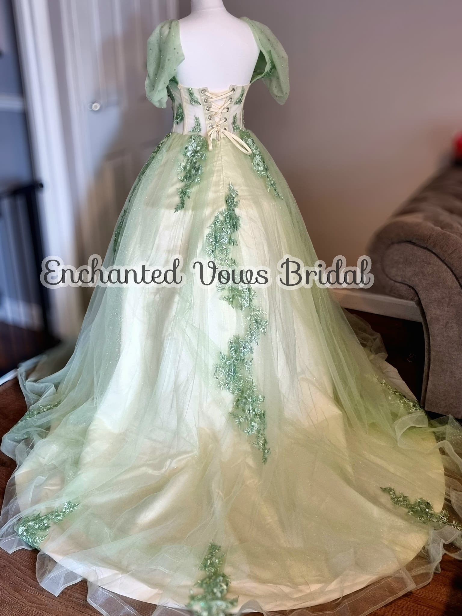 strapless open back dress Frog Princess Fashions Dream Bride Wardrobe Doll Clothes Pattern 18 inch  American Girl Dolls main image 1