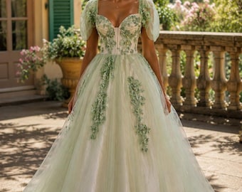 Cinderella Green Emerald Dress, Cinderellaliveaction, Disney Inspired Ball Gownpink Corst Bodice Wedding Dress Fairytale Wedding Tulle Dress - Etsy Cinderella Green Emerald Dress, Cinderellaliveaction, Disney Inspired Ball Gownpink Corst Bodice Wedding Dress Fairytale Wedding Tulle Dress - Etsy