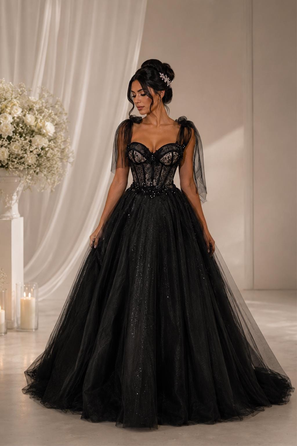 black wedding dresses lace Two Piece Dress A-line Short Sleeve Black / US:10-12 Jewel Tone Bridesmaids Dresses __swatch color:white and vintage Color:Burgundy as Pics