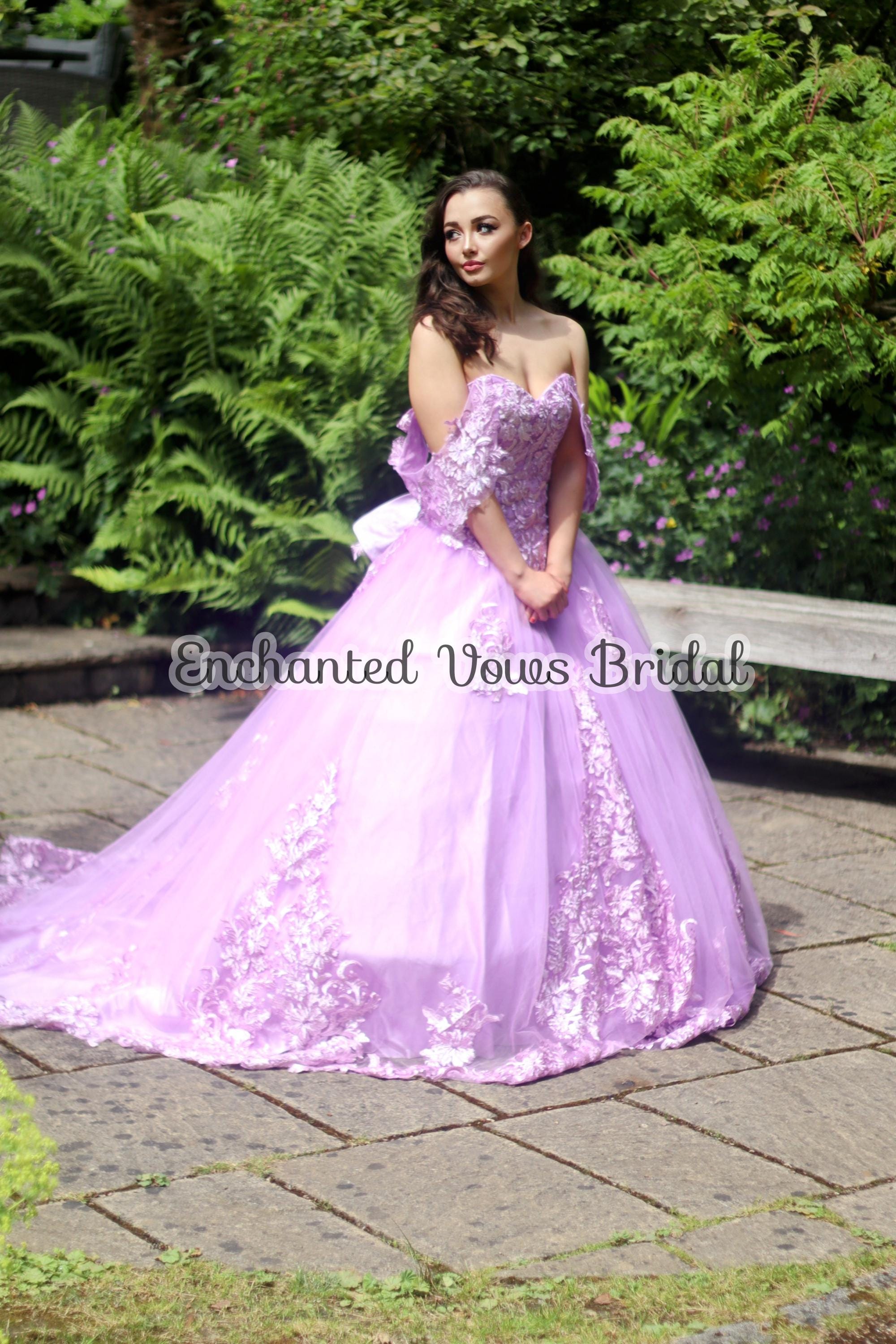 Ball gown for chubby new arrivals