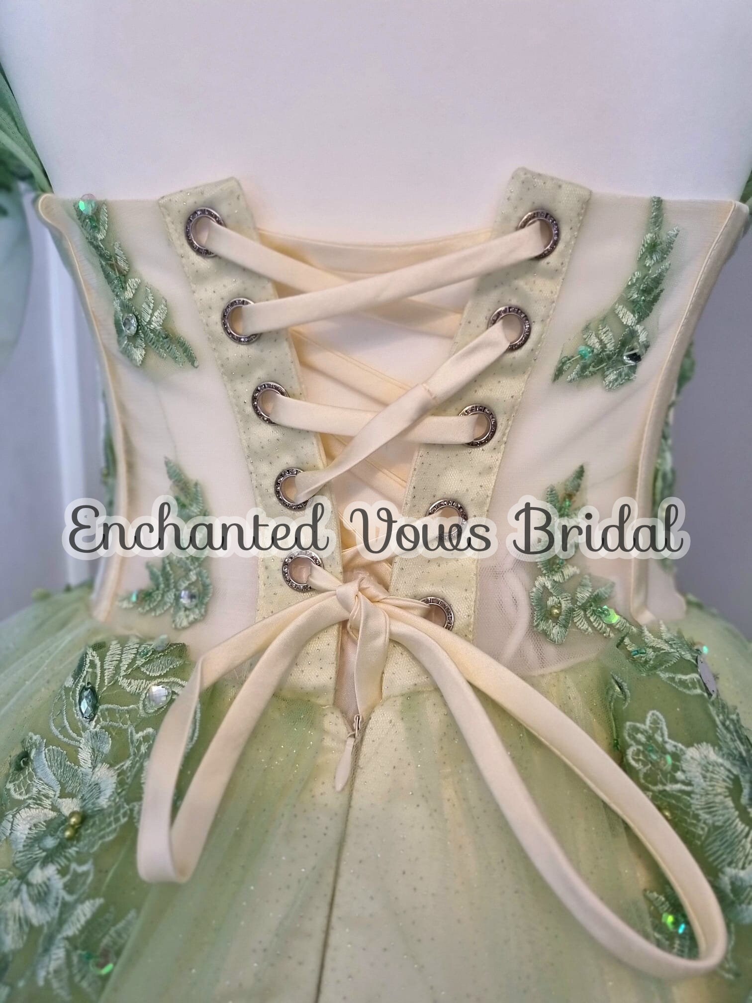 princess and the frog inspired dress The Frog Princess Tiana Inspired Tutu Dress Cosplay Costume Pageant Ball Gown Birthday Party Halloween Sparkly Dressing up Lime Green Yellow