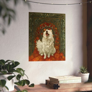 Gentle Guardian - Samoyed Print