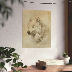 Timeless Companion - Samoyed Print
