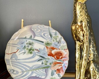 Hand-Painted Takahashi "Flora" Salad Plate