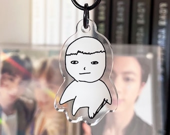YOONGI BY JIN acrylic keychain | yoongi jin suga yoonjin bts