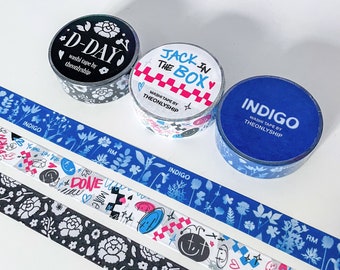 BTS RAPLINE SET washi tape 10m x 3 | rm suga j-hope