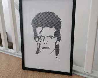 Porträt von David Bowie