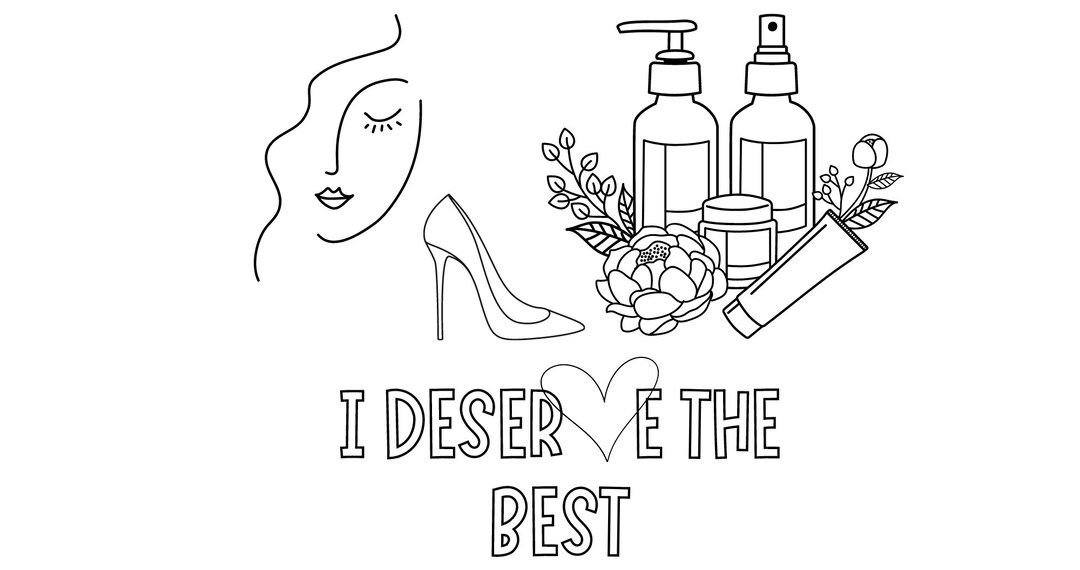 Healing/self Care Coloring Sheets - Etsy