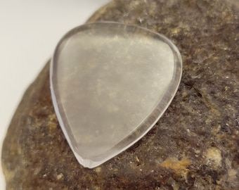 Optical Quartz (Watchface) - ArmillaryPicks Handmade Stone Guitar Pick 3.5mm