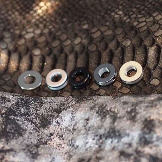 Gancio Cintura Chitarra Sicurezza Spilla Per Cintura Chitarra Security Lock, Nero/cromato/oro, Blocca La Cintura All'endpin Gurtpin Chitarra - Foto 5