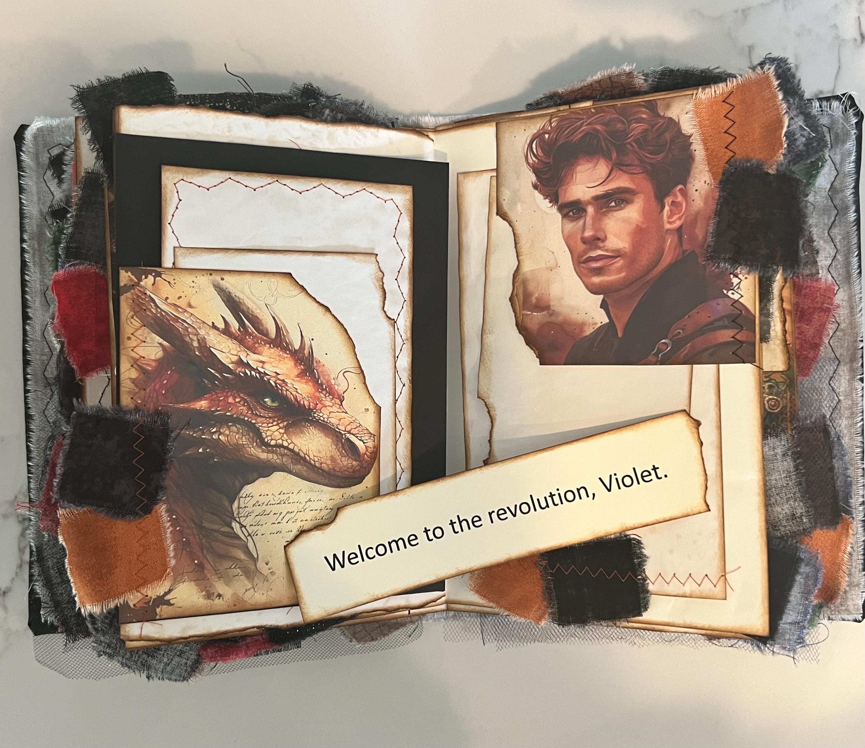 Fourth Wing/iron Flame/onyx Storm Journal/book - Etsy
