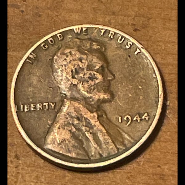 1944 Wheat  Unminted Error Penny