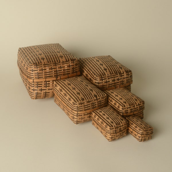 Set of Nested Boxes from Dominica.