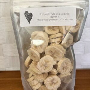 Freeze Dried Bananas