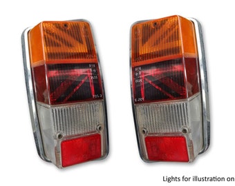 Classic mini Union Jack MK4/5 rear light inserts