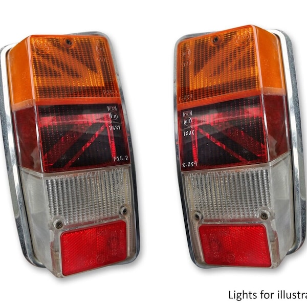 Classic mini Union Jack MK4/5 rear light inserts