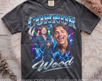 T-shirt Connor Wood, T-shirt graphique vintage DWTS, T-shirt rap rétro années 90, Cadeau pour les fans d'émissions de danse