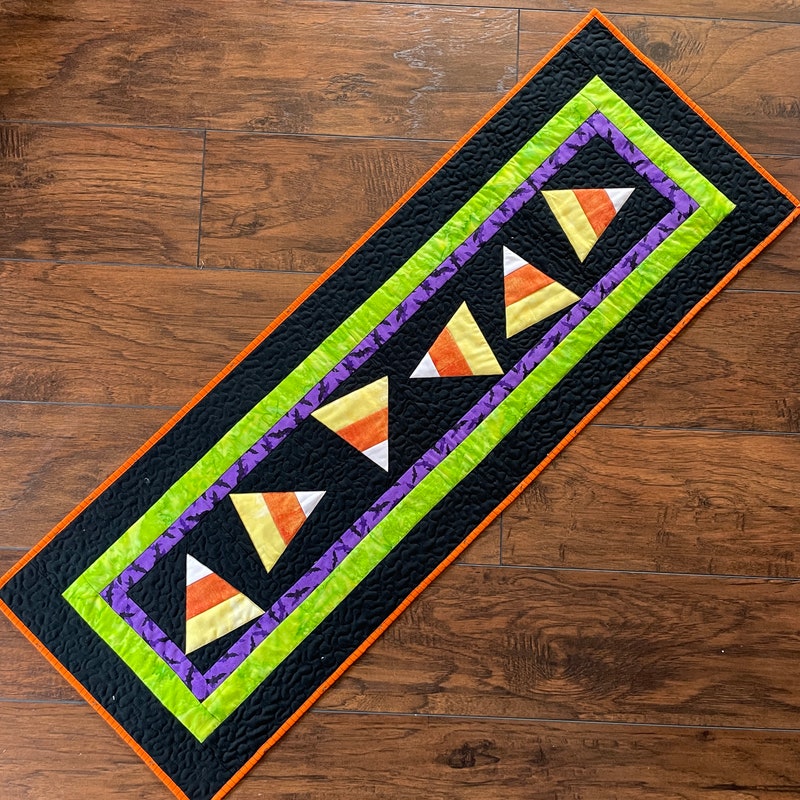 Halloween Table Runner Pattern - Etsy