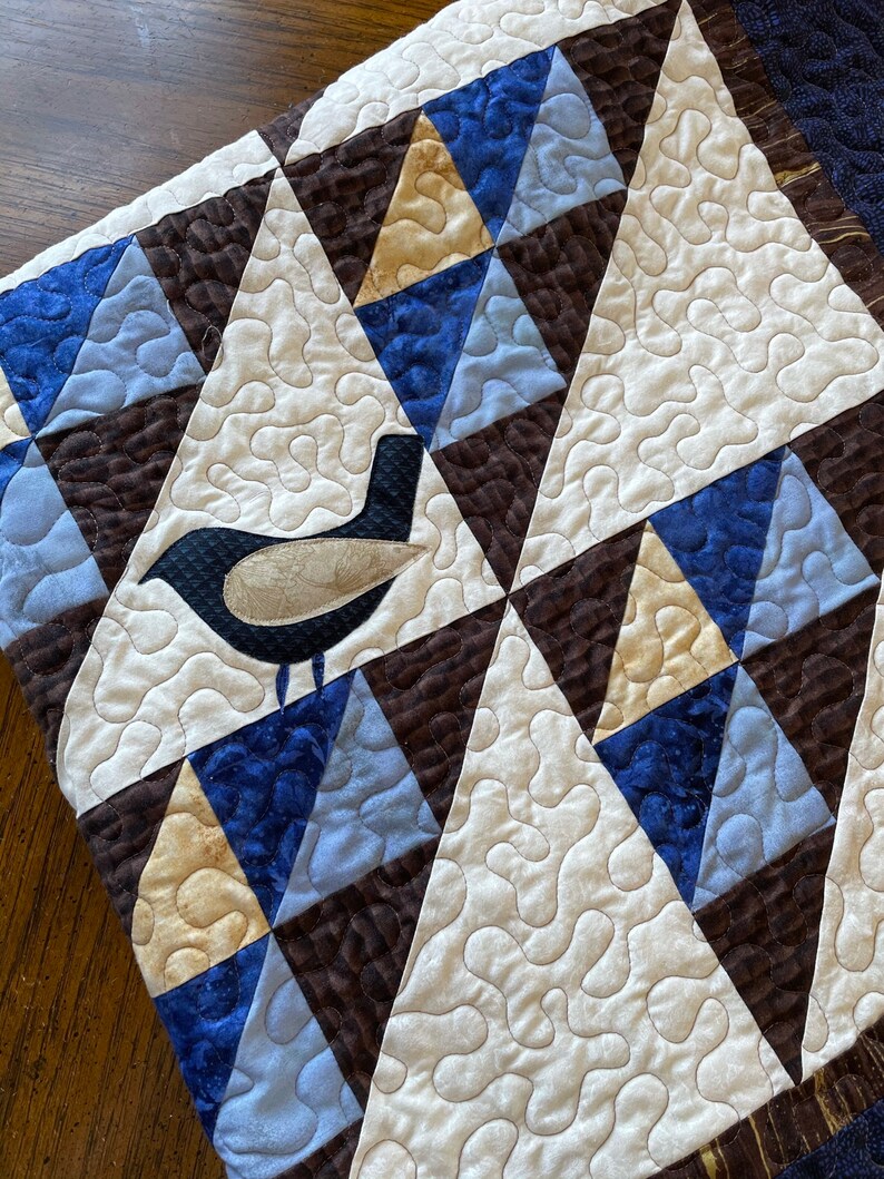 Pattern for Cute Bird Wall Hanging Quilt Alouette PDF Etsy