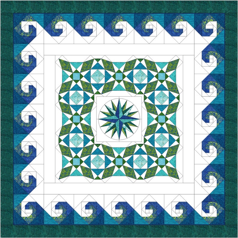 Memories of the Titanic II PDF Quilt Pattern for Nautical Etsy