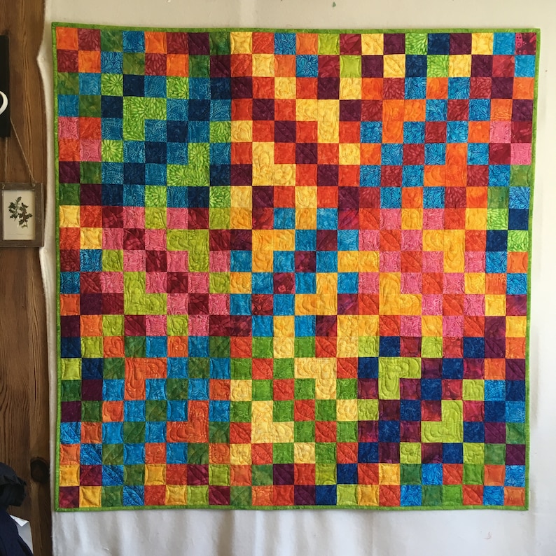 jelly roll strip pdf pattern for scrap quilt multi size etsy
