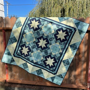 Tamara Lap Quilt, Art Deco Inspired pdf pattern