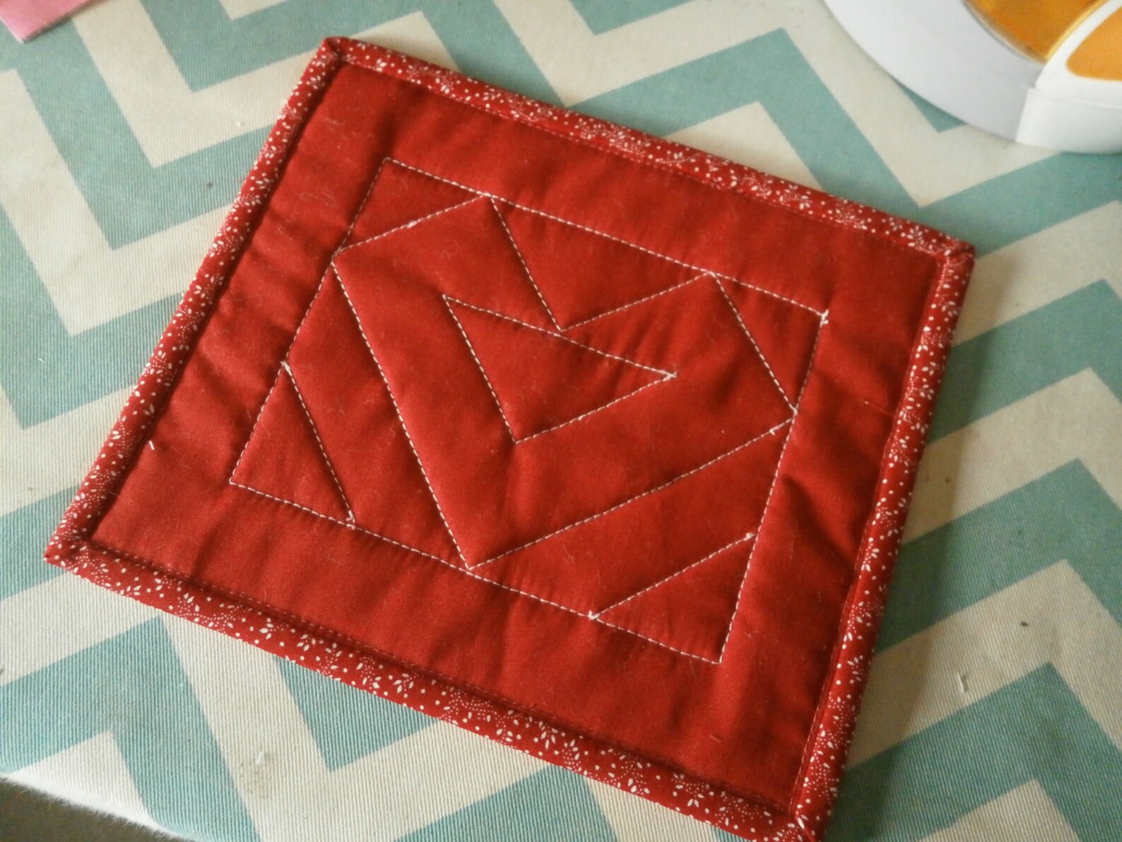 PDF Quilted Heart Mug Rug Pattern Download and Make This Etsy