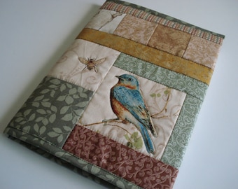Quilted Composition Notebook Cover Pattern: Fabric Journal