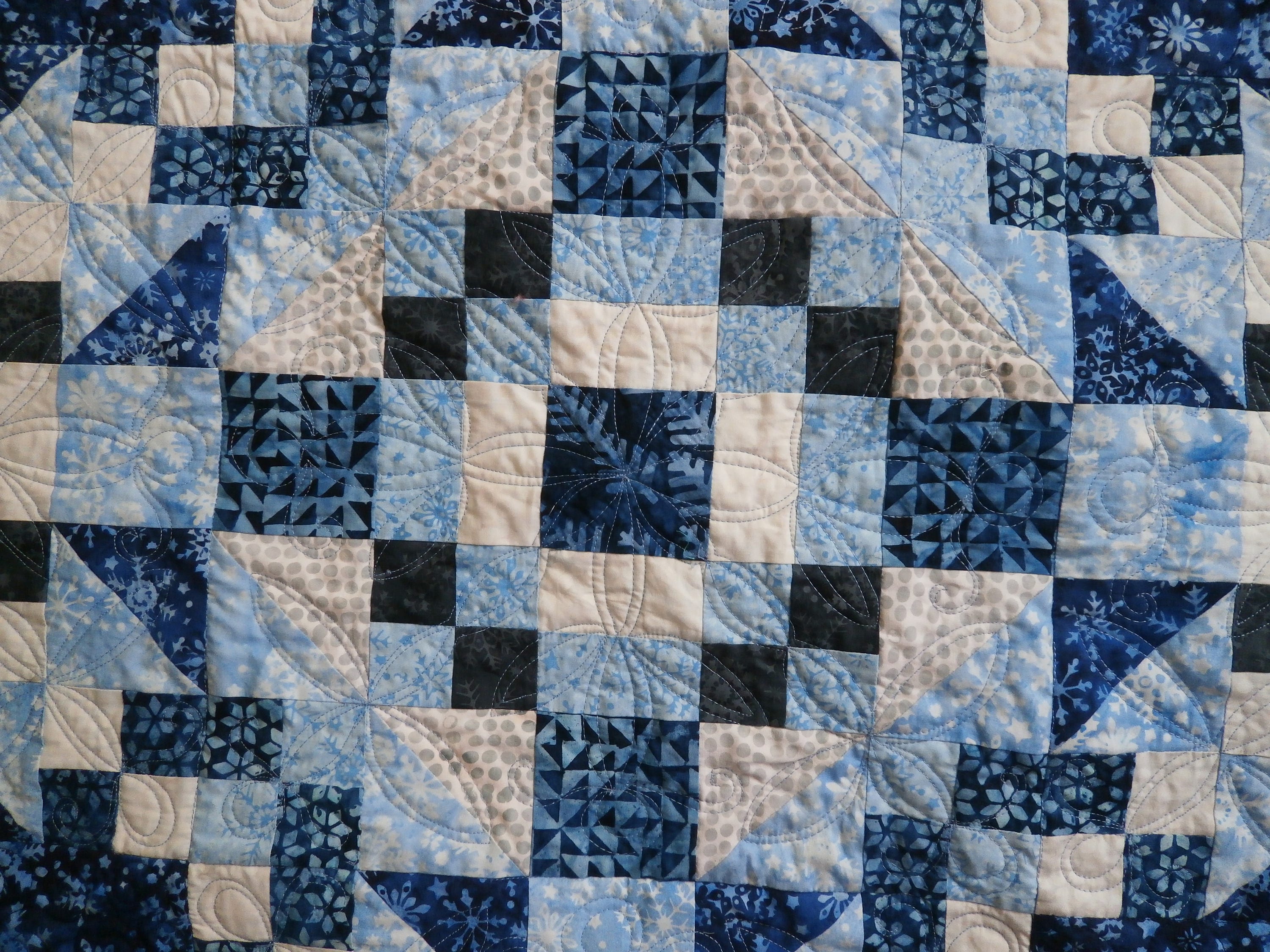 Polar Elegance Snowflake Lap Quilt PDF Pattern Etsy