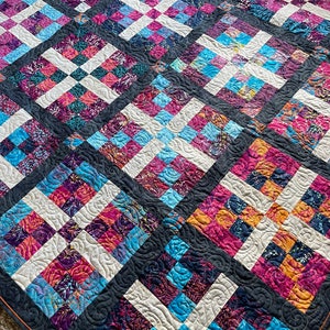 Padrão de colcha entrelaçada: compatível com rocambole e bolo em camadas (padrão em PDF)