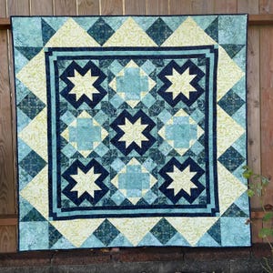 Tamara Lap Quilt, Art Deco Inspired pdf pattern