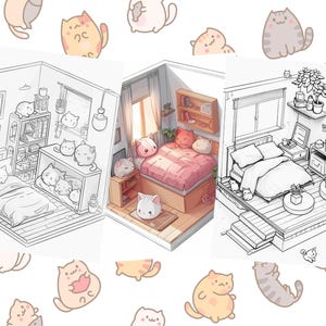Cute cat coloring
Adult coloring book
Kawaii coloring book
Cute coloring pages
Corner Coloring
Pocket Room
Kawaii cat coloring
kawaii cat
cat coloring pages
cat coloring
Printable Kawaii
Relaxing Coloring
isometric