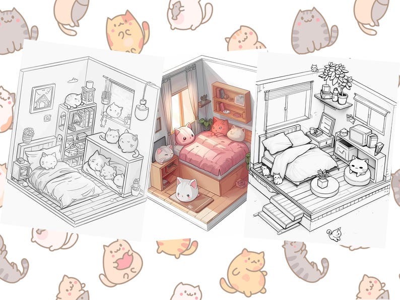 Cute cat coloring
Adult coloring book
Kawaii coloring book
Cute coloring pages
Corner Coloring
Pocket Room
Kawaii cat coloring
kawaii cat
cat coloring pages
cat coloring
Printable Kawaii
Relaxing Coloring
isometric