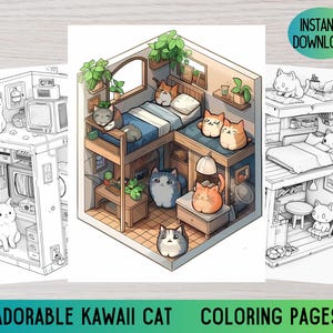 Cute cat coloring
Adult coloring book
Kawaii coloring book
Cute coloring pages
Corner Coloring
Pocket Room
Kawaii cat coloring
kawaii cat
cat coloring pages
cat coloring
Printable Kawaii
Relaxing Coloring
isometric