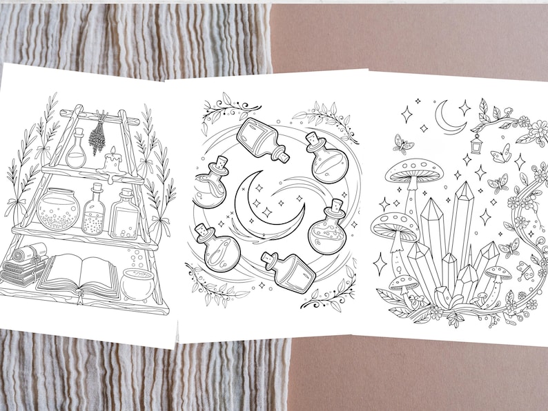 Witch Coloring Pages
Witchy Coloring
Printable Coloring
Digital Coloring
Adult Coloring
Crystal Coloring
Spellbook Coloring
Magic Coloring
Witch Aesthetic
Spiritual Coloring
Halloween Printable
Coloring Bundle
Mindfulness Art