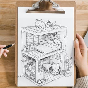 Cute cat coloring
Adult coloring book
Kawaii coloring book
Cute coloring pages
Corner Coloring
Pocket Room
Kawaii cat coloring
kawaii cat
cat coloring pages
cat coloring
Printable Kawaii
Relaxing Coloring
isometric