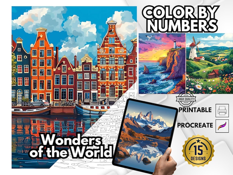 color by number pdf
coloring for adults
relaxing color book
easy color by number
coloring book pages
landscape color pdf
color by num adult
scenery coloring pdf
color by num relax
Color by Numbers
Paint by Numbers
coloring by number
Procreate Coloring