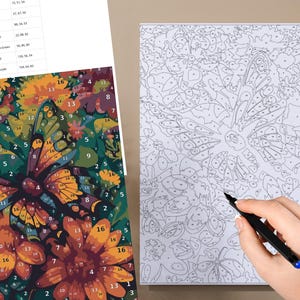butterfly color
color by number
color by number pdf
color by number png
printable coloring
adult coloring book
digital coloring
easy coloring art
coloring by number
floral butterfly
paint by numbers
by number procreate
large number color