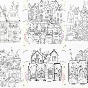 Cute coloring pages
Adult coloring
Kawaii coloring
coloring therapy
cupcake coloring
Sweets coloring
Kawaii house
ice cream coloring
fantasy coloring
food coloring pages
colouring book
tiny houses coloring
storefronts coloring