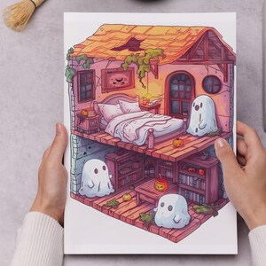 Ghost coloring pages
Ghost colouring
Spooky coloring
adult coloring pages
Halloween coloring
Printable ghost
pocket room
hounted house
kawaii gost
cute ghost coloring
spooky fun
halloween printable
isometric room