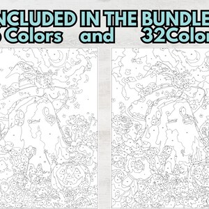 halloween coloring
cute halloween book
color by number pdf
printable coloring
digital coloring
relaxing coloring
adult coloring
kids coloring book
easy color by number
spooky coloring
instant download
procreate coloring
spooky cutie pages