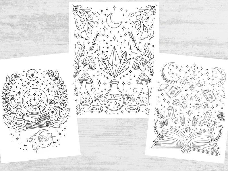 Witch Coloring Pages
Witchy Coloring
Printable Coloring
Digital Coloring
Adult Coloring
Crystal Coloring
Spellbook Coloring
Magic Coloring
Witch Aesthetic
Spiritual Coloring
Halloween Printable
Coloring Bundle
Mindfulness Art
