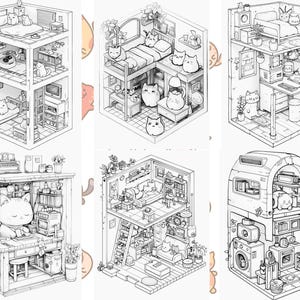 Cute cat coloring
Adult coloring book
Kawaii coloring book
Cute coloring pages
Corner Coloring
Pocket Room
Kawaii cat coloring
kawaii cat
cat coloring pages
cat coloring
Printable Kawaii
Relaxing Coloring
isometric