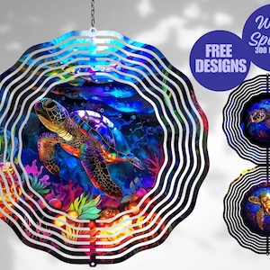 Stained Glass Wind Spinner, Wind Spinner, Wind Spinner Png, Wind Spinner Sublimation,  Garden spinner, Turtle Spinner, Wind spinner designs