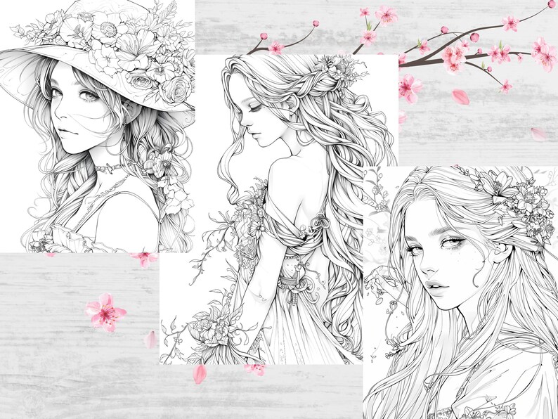 adult coloring pages
anime girl coloring
coloring book
coloring gift
coloring sheets
fantasy coloring
girls coloring
grayscale coloring
princess coloring
women coloring
manga coloring
manga coloring book
anime coloring pages