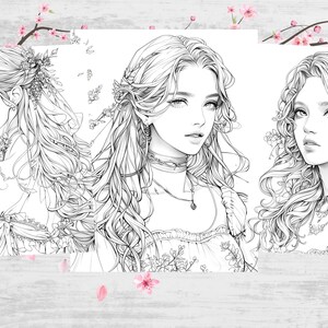 adult coloring pages
anime girl coloring
coloring book
coloring gift
coloring sheets
fantasy coloring
girls coloring
grayscale coloring
princess coloring
women coloring
manga coloring
manga coloring book
anime coloring pages
