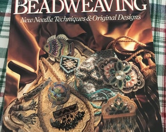 60% Off Beadweaving Jewelry Book Instructions, Techniques and Designs, 144 Page Softcover Instructional Book Full Color Photos, Ann Benson