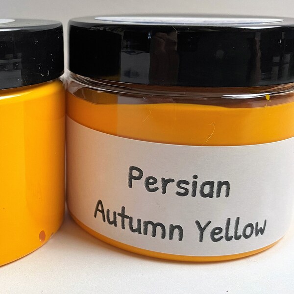 Persian Autumn Yellow - Pour'age Posse Paint 5 ounce